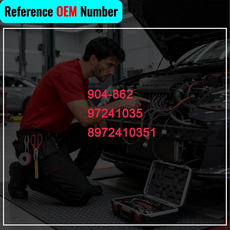 TOM 904-862 Engine Vacuum Pump Compatible with Isuzu NPR Base Cab 1995-2017 3.0L 6.0L 97241035 8972410351 - Image 3